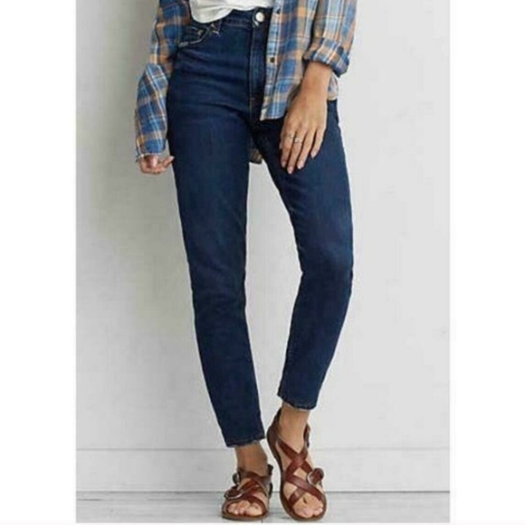 American Eagle Outfitters vintage high rise 100% cotton jeans - Picture 3 of 15